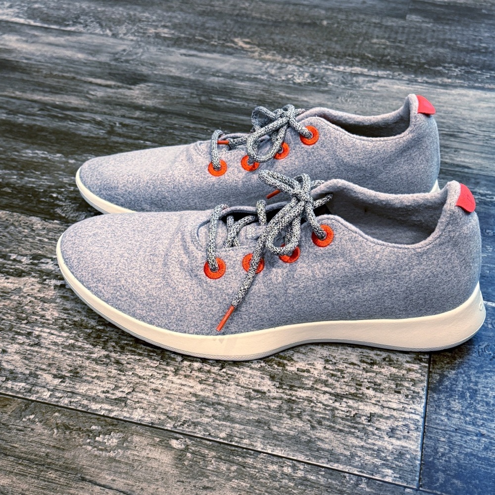 Allbirds Canada Maple Gray Limited Edition Wool Runners Sneakers Men Size 14 NEW - Picture 7 of 12